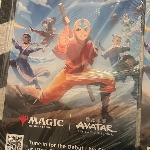 Magic:The Gathering x Avatar:The Last Airbender Exclusive Set of 3 Promo Posters